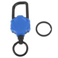 thumbnail image 2 of Clé Rétractable, Lanière Porte-Clés Rétractable, Porte-Clés Rétractable Fil en Acier Inoxydable Boucle à Tirage Facile Mousqueton Porte-Clés, 2 of 8