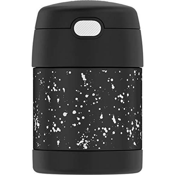 THERMOS FUNTAINER 10 Ounce Stainless Steel Kids Food Jar, Space