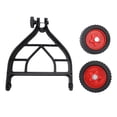 thumbnail image 2 of String Trimmer Wheel Attachment, Lightweight Metal Adjustable Grass Trimmer Support Wheel  for Garden, 2 of 7