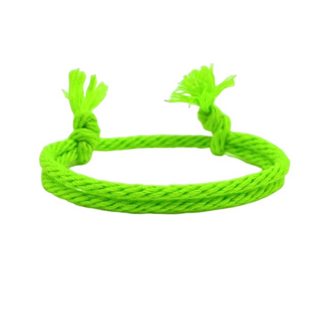 ziyahi Bracelet Tressé Corde Tissée Réglable Chaîne à Main Décoration de Mariage Travail Rendez-Vous Bijoux Simples Tendance pour Type 1 Type 7