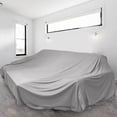 thumbnail image 4 of Elastic Furniture Dust Cover Protective Stretchable Blanket Cloth Breathable Washable Reusable for Sofa Bed Couch Refrigerator Storage Renovations 2.4x2m, 4 of 7