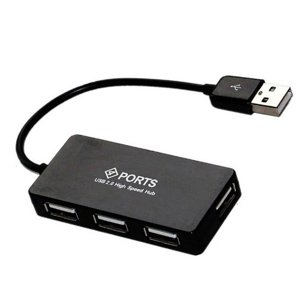 SNNROO Transfert professionnel de données externes haute vitesse 3.0 /2.0 Hub 4 Adaptateur d'extension de diviseur de ports 4 Ports Usb Expander Usb Hub