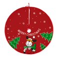 thumbnail image 4 of Christmas Skirt, Christmas Base Apron, Classic Reusable Rustic Christmas Mat for Elk 60cm, 4 of 9