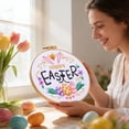 thumbnail image 2 of TIELUTT Easter Embroidery for Beginners DIY Knitting Books for Kids Knitting compatible with Machines 22 Needle Dpn Knitting Needles Set Knitting Books 2022 Knitting Needles Set Circular Interchangea, 2 of 5