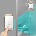 thumbnail image 1 of Doorbell Wireless Home Battery Model All Use Battery Non Plug In Wireless Doorbell One Drag No Plug In, 1 of 4