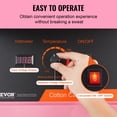 thumbnail image 3 of VEVOR Commercial Cotton Candy Machine Sugar Floss Maker 1000W with Cover Pink, 3 of 9