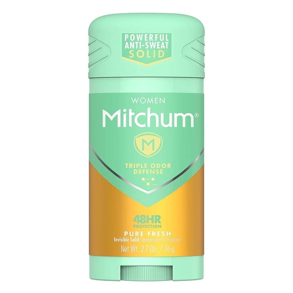 Mitchum pour Femmes Contrôle Avancé Antisudorifique Désodorisant Invisible Solide Pure Fraîcheur 2,70 oz (Lot de 6)