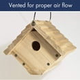 thumbnail image 4 of Woodlink Traditional Wren House Tan - NAWREN, 4 of 5