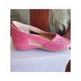 thumbnail image 1 of Woobling Ladies Wedges Solid Color Sandals Slip On Shoes Breathable Travel Pink 5, 1 of 3