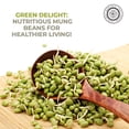 thumbnail image 2 of Pride Of India - Gramme de Mung Vert Entier Indien - Moong Entier Riche en Protéines et en Fibres, Pot de 1,5 Livre, 2 of 6