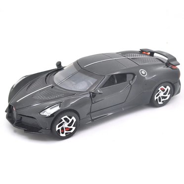 1: 32 pour Voiture de Sport Bugatti Moulage sous Pression Modèles en Alliage Métallique Voiture Son et Lumière Série à Rétrofriction Jouets pour Enfants Cadeaux