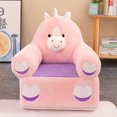 thumbnail image 2 of Lutabuo 3 Layers Cartoon Seat Correct Posture Reading Sofa Lazy Small Sofa Children Gift, 2 of 8