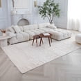 thumbnail image 1 of Rug Branch Astra Boho Indoor Area Rug, Beige Cream, Abstract - Living Room, Bedroom, Dining Room, and Kitchen, 1 of 7