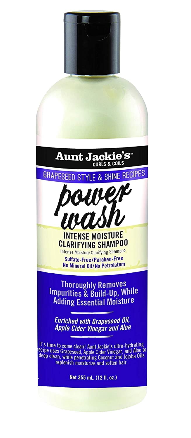 Aunt Jackies Grapeseed Power Wash Shampoo (12oz)