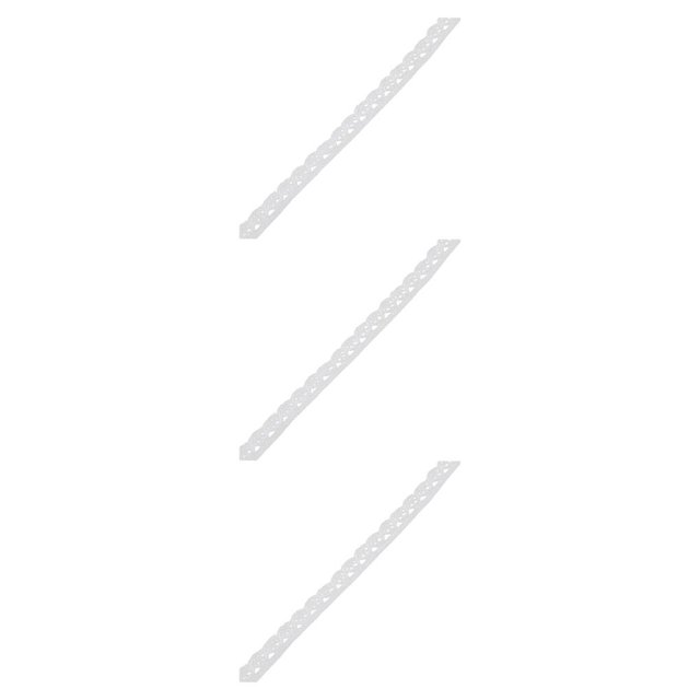 Baohd 1 Roll Lace Craft Ribbon Charming Stylish DIY Craft Creative Sewing Accessory Clothes Supplies Good-looking Lace Trim Type1 3Set