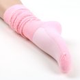thumbnail image 1 of Ruiboury 2x Polyester Fait Chaussettes Louch Respirant et Absorbant la Sueur Artisanat Exquis Confortable à Porter Texture Douce Violet 5Set, 1 of 6