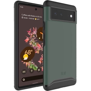 Phone Case for Google Pixel 6 Case (2021), TUDIA [Merge] Military Grade Dual Layer Shockproof Slim Tough Non-Slip Heavy Duty Case Cover (Hunter Green)