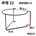 thumbnail image 3 of Floating Garden Railing Planter Shelf for Balcony, Sturdy Steel Flower Rack, Easy Install Plant Stand for Outdoor Decor, 3 of 6
