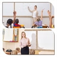 thumbnail image 4 of 6 Rolls Ruffled Bulletin Board Borders for Classroom Decor Farmhouse Classroom Decor Burlap Bulletin Borders,6 Rolls * Ruffled Bulletin Board Borders,Brown, 4 of 7