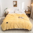 thumbnail image 1 of Dvkptbk Woolen Blanket Multifunctional Cover Blanket Napping Blanket Flannel Blanket Napping Blanket Breathable Premium Soft Comfortable Machine Washable Blanket for All Season Bedding, 1 of 6