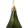 thumbnail image 3 of Vickerman Plastique Tourbillon Ornements Facial en Vert Mousse Mat (Lot de 6), 3 of 3