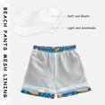 thumbnail image 4 of Boys Swim Trunks Beach Board Shorts Quick Dry Toddler Swimsuit Bathing Suits with Mesh Lining, 4 of 6