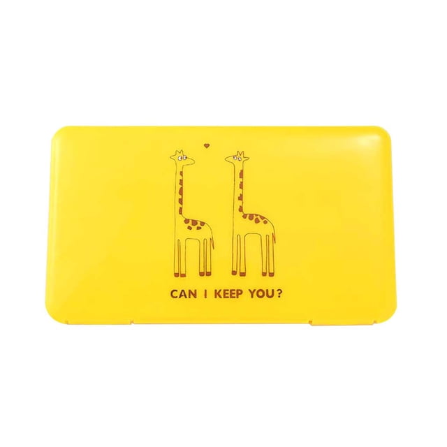 Disposable Face Mask Holder Organizer Case Mask Face Cover Storage Portable PP Case Type 3 19x11x1.2cm