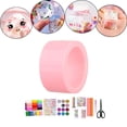 thumbnail image 1 of facefd Bulles Double Face pour Enfants Classe Bricolage Fait Main 1 Rouleau avec Outils Complets Rose, 1 of 9