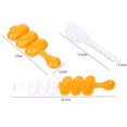 thumbnail image 3 of HBBKVI Kitchen Essentials Wobble Le Rice Ball Molds Small Spherical Rice Ball 3 Even Molds Wobble The Rice Ball Artifact Rice Ball Molds Home Supplies, 3 of 8