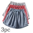 thumbnail image 2 of Diufon Womens 3PCS Jogger Shorts Elastic Waist Drawstring Yoga Shorts Solid Color Shorts with Pockets, 2 of 7