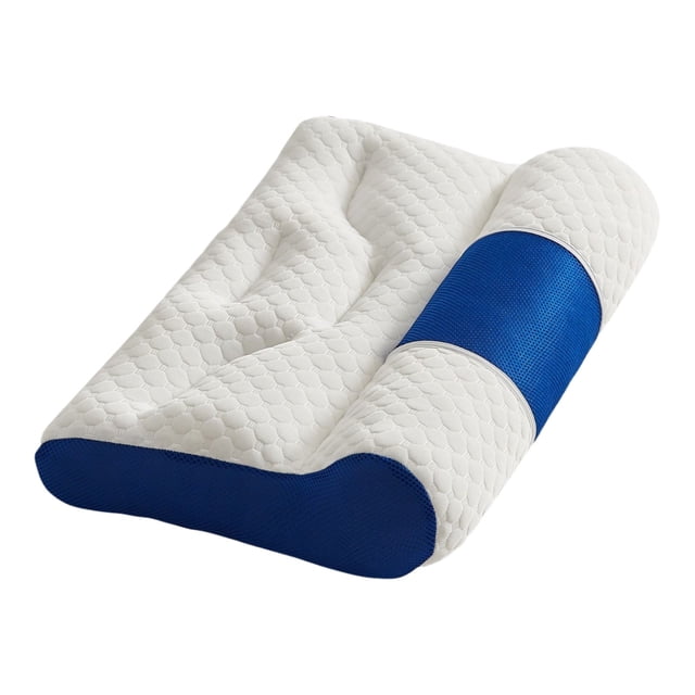 Yhmxh Bedding Cervical Foam Pillow Ergonomic Pillow Sleep Enhancing Cervical Support Pillow Enhancing Skin-friendly Throw Blanket Machine Washable Microfiber Bed Sheet Set