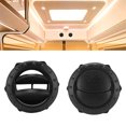 thumbnail image 4 of Sortie de Climatisation, Universel Anticorrosion Rond ABS Déflecteur de Climatisation 2pcs pour Yacht pour Bus pour RV, 4 of 8