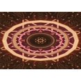 thumbnail image 1 of Ahgly Company Tapis d'Intérieur Rectangulaire Transitionnel Rouge Rouge Lavable à la Machine, 7 Pieds x 10 Pieds, 1 of 7
