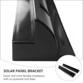 thumbnail image 2 of ABS Solar Panel Mounting Brackets for Roof RV Black High UV Resistance Easy Installation 2pcs, 2 of 9