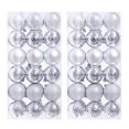 thumbnail image 1 of Matoen12 72PCS Christmas Tree Ball Bauble Hanging Home Party Ornament Decor 4CM, 1 of 3