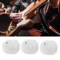 thumbnail image 4 of Electric Guitar Knob, Easy Installation Guitar Volume Knob 3Pcs With Wrench For Replacement White, 4 of 8