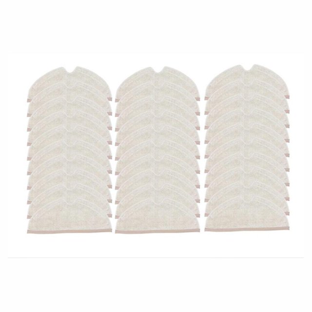 30 Pcs Mop Cloths Pads For Xiaomi Roborock S5 S50 S51 S55 S6 S6
