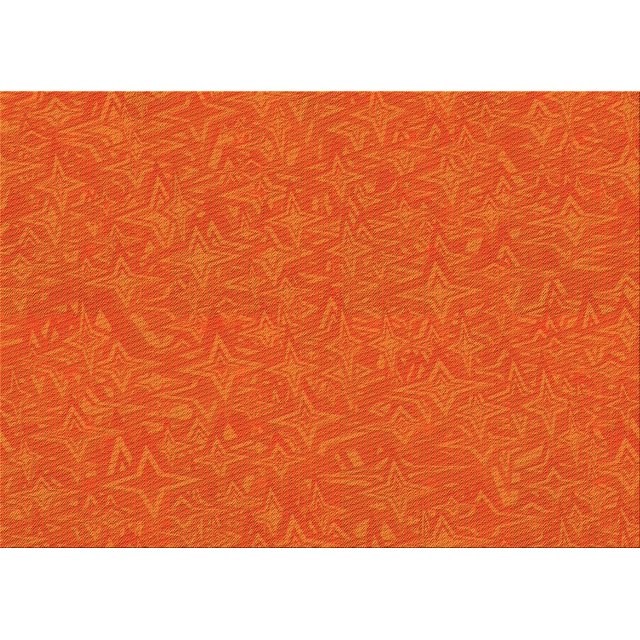 Ahgly Company Machine Washable Indoor Rectangle Transitional Orange Red Orange Area Rugs, 2' x 3'