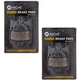 thumbnail image 2 of Niche Complete Organic Brake Pad Set for Yamaha YZF R1 Motorcycle MK1002593, 2 of 8