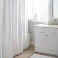 thumbnail image 1 of CARDIFF SHOWER CURTAIN WHITE, 1 of 2