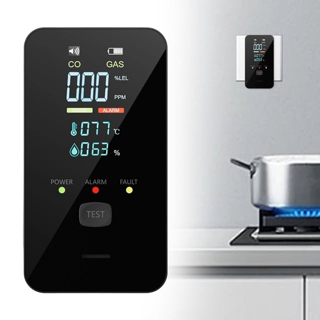 4 In 1 Detector With LCD Screen Your Home With Haven Real Time Display For Home Apartment Hotel Camping RV