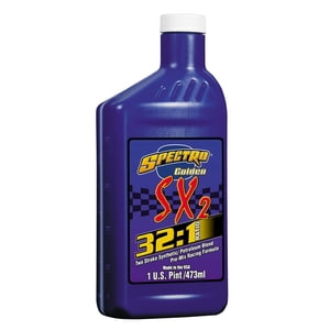 Spectro Oil O.SGSX321 SX Golden 32:1 Semi- Synthetic 2 Cycle Premix Oil, 1 Pint