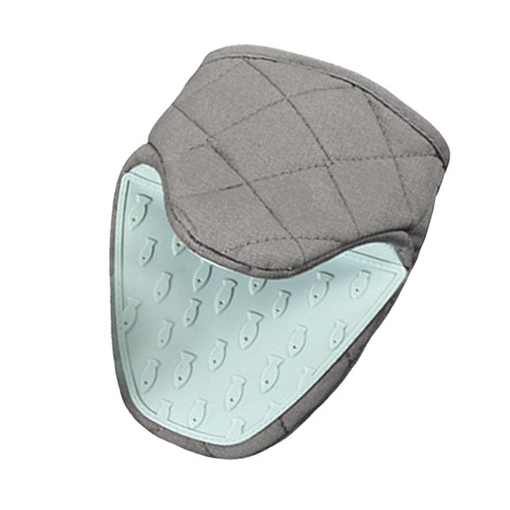 GROWTH TANK Mini Oven Mitt Multipurpose Pot Holder for Hot Pot Cookware Bakeware Blue
