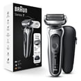 thumbnail image 1 of Braun Series 7 7020s Electric Razor for Men with Precision Trimmer, Wet & Dry, Rechargeable, Cordless Foil Shaver, Silver, 1 of 9