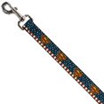 thumbnail image 2 of Dog Leash Superman Shield Americana Red White Blue Yellow 6 Feet Long 0.5 Inch Wide, 2 of 3