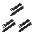 thumbnail image 2 of kurtrusly Silicone Watchband Adjustable Watch Accessories Wristband Easy Installment 3Set, 2 of 6