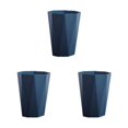 thumbnail image 2 of relayinert Versatile Trash Can For Bedroom - Neat Look All Home Decoration Matchable Dark Blue L 3Set, 2 of 6