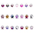 thumbnail image 4 of Bande Élastique Décorative pour Cheveux Enfants Bande Élastique Décorative Réutilisable Bandeau Queue de Cheval Fille Décoration Mode Accessoire Habillage Décontracté Type 9, 4 of 6