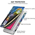 thumbnail image 3 of DuraSafe Cases iPad Mini 4 7,9 Pouces 2015 [ Mini 4e Gén. ] A1538 A1550 MK6K2LL/A MK6J2LL/A MK6L2LL/A Étui Pliable Imprimé Rigide Intelligent PC Dos Transparent - Emblème Couleur, 3 of 4