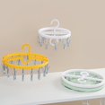 thumbnail image 3 of Foldable Hanger with Clips Non-slip Laundry Hangers for Household Accessories(3#), 3 of 10